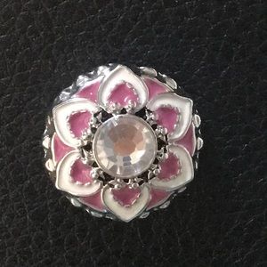 Retired Dusty Rose Pink Flower